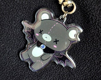 Devilish Bear Keychain