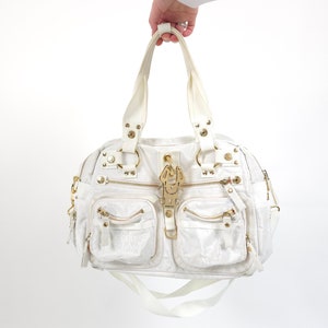 Handtasche George Gina And Lucy Double B Bag Vintage Y2k White  