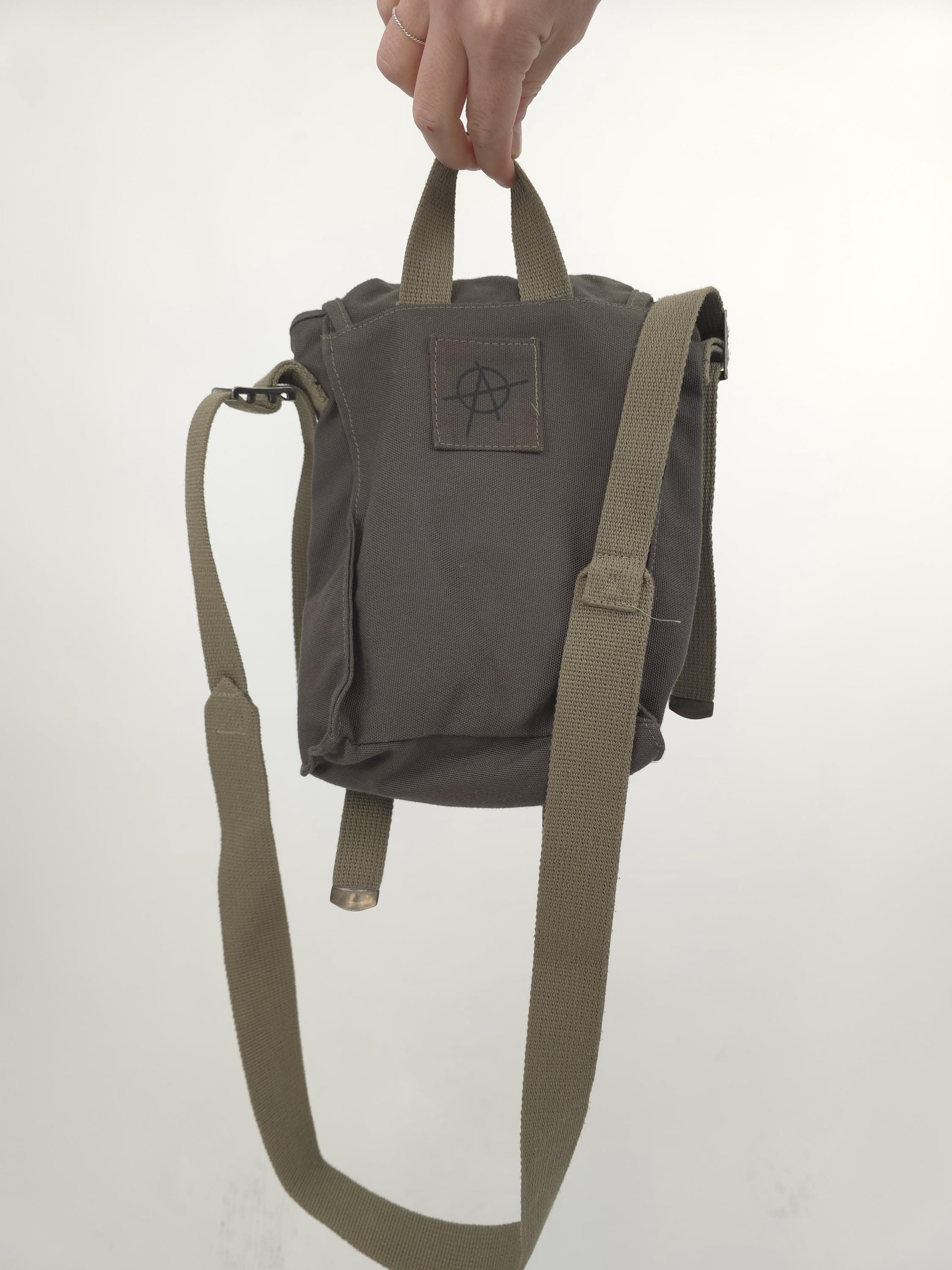 Vintage Y2k Green EASTPAK Bag Small Crossbody Buckle 2000s