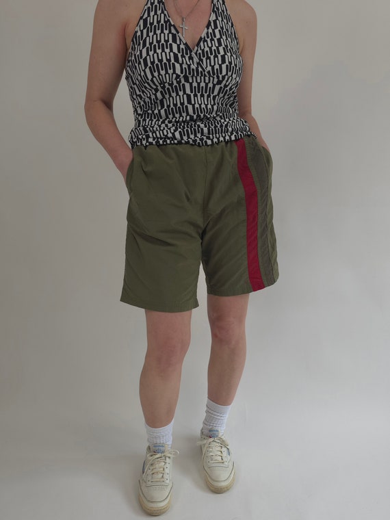 Vintage 90s Green Men Sports Shorts Size M L 90s Retro Sports Shorts Short Green Men Size 48 50 Etsy UK