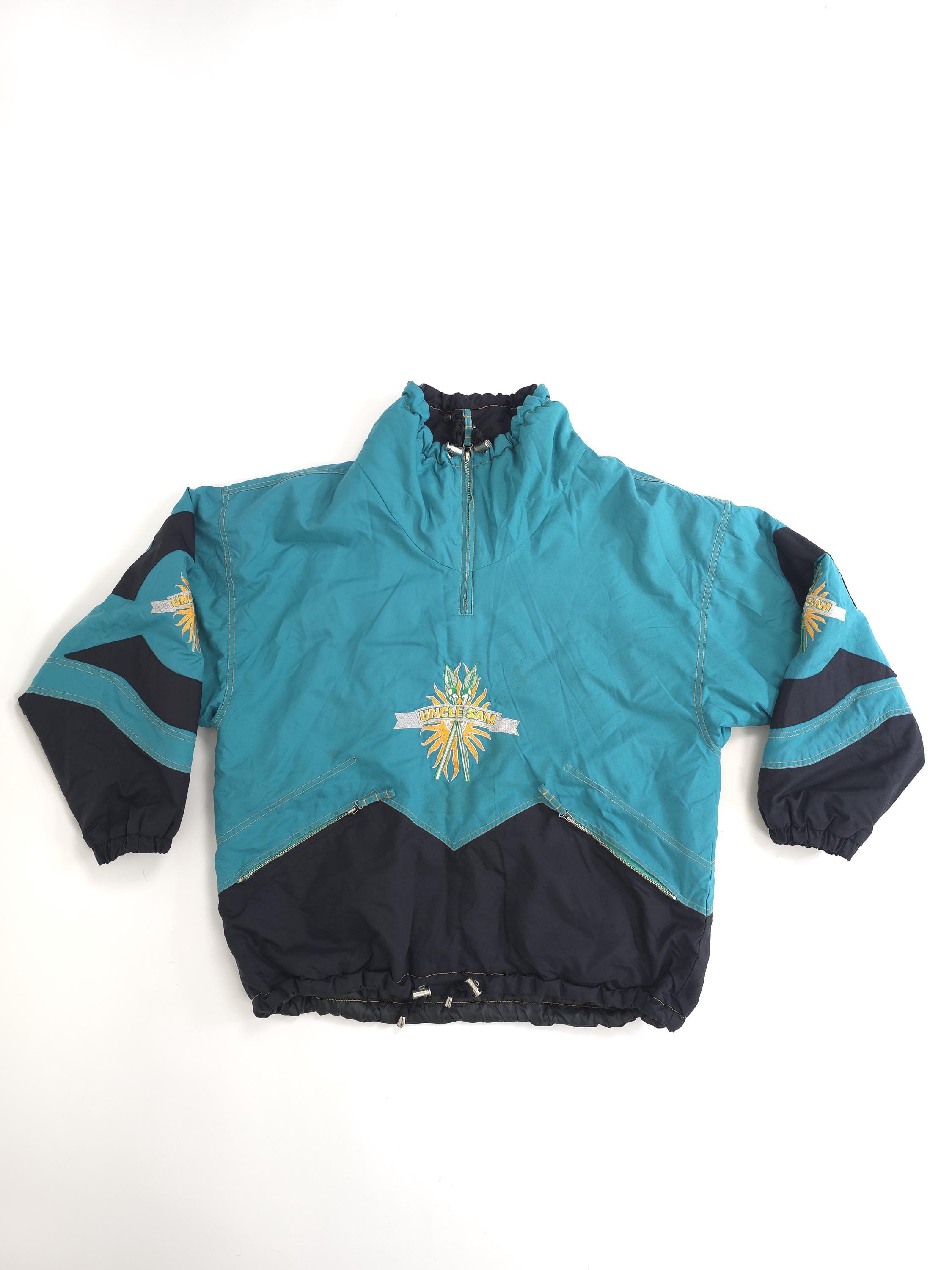 WINTER RUN USA製 L ヘビネル 三角タグ 80s vintage Vintage 80s UNCLE SAM Rare Winter Jacket Windbreaker Snowdragon XL