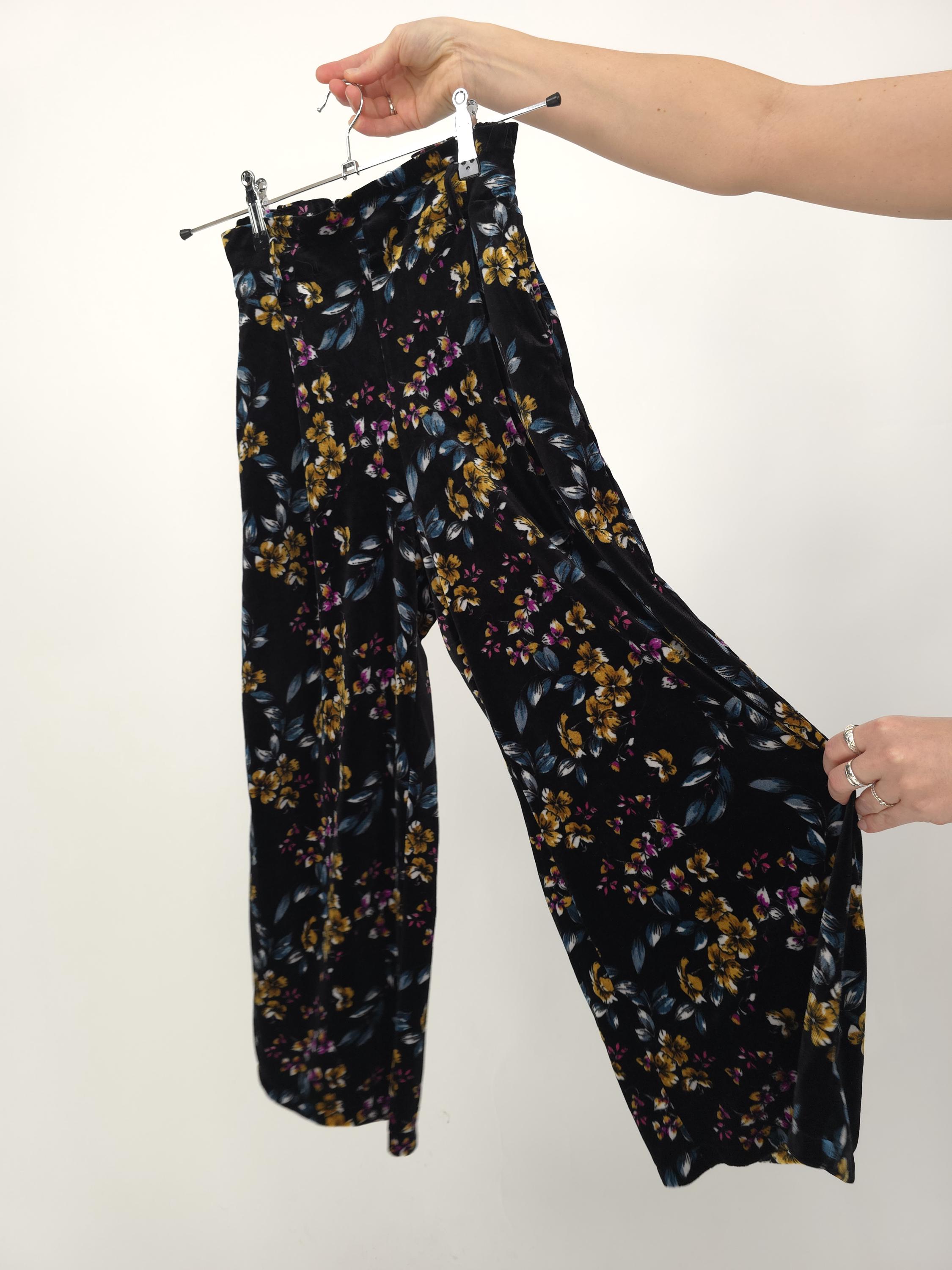 90s old gap black velours flower pants 【公式通販】 90s old gap black velours flower pants 【公式通販】