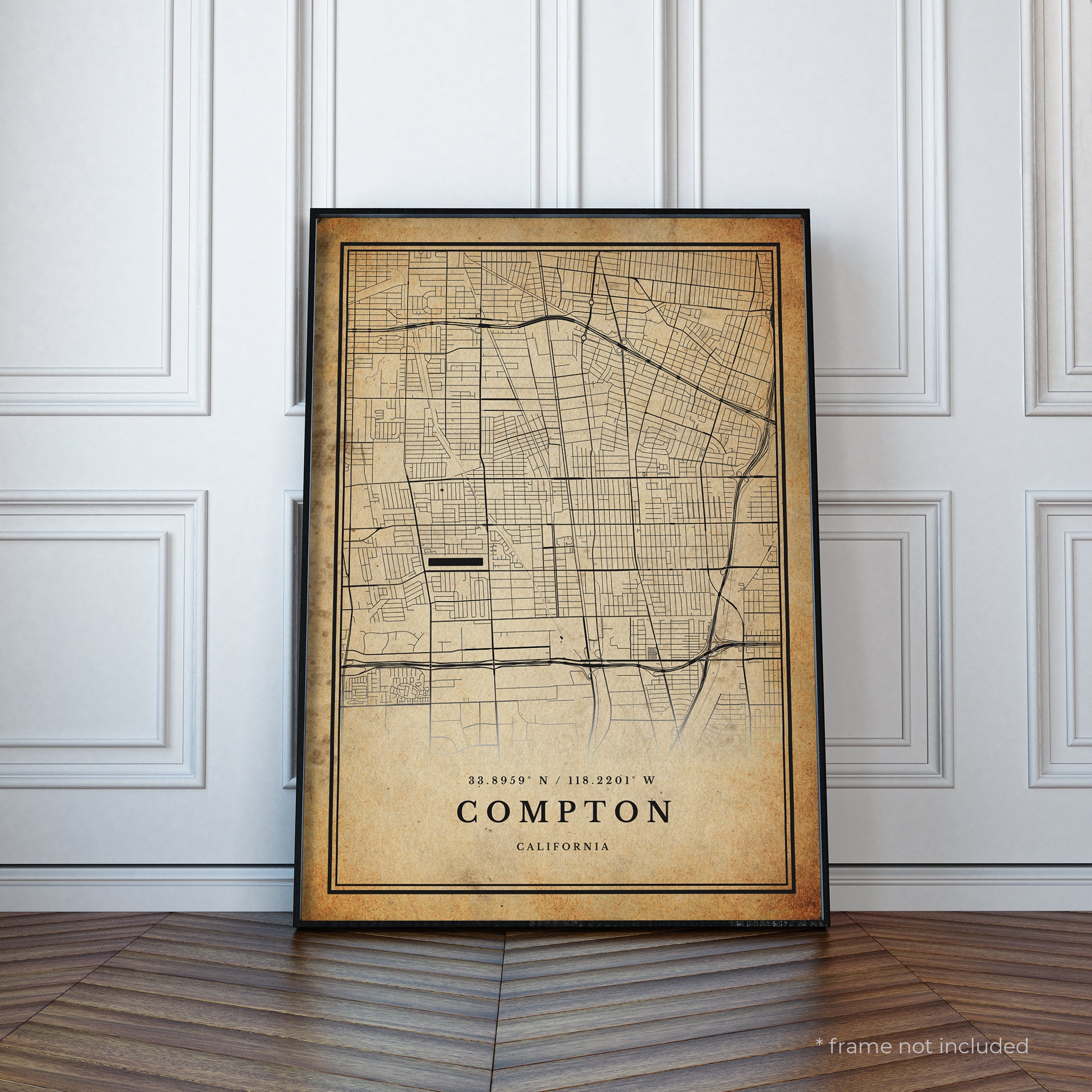 The Compton Gang Map That Changed Everything - 15604sg