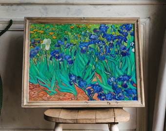 貴重2012年メトロポリタン美術館ゴッホイーゼル上のアイリストリンケットボックス ゴッホ《アイリス》に宿る決意〜再生と闘志の花、、孤独の剣 - アート