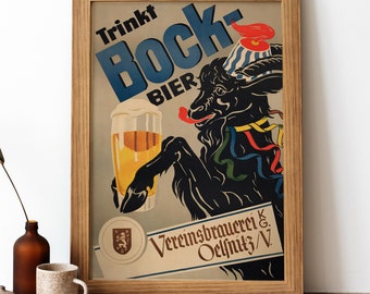 German 1893 Schneider BEER Brewing Patent POSTER! - Brewery up to 24" x 36" 