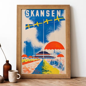 Skansen Poster - Etsy