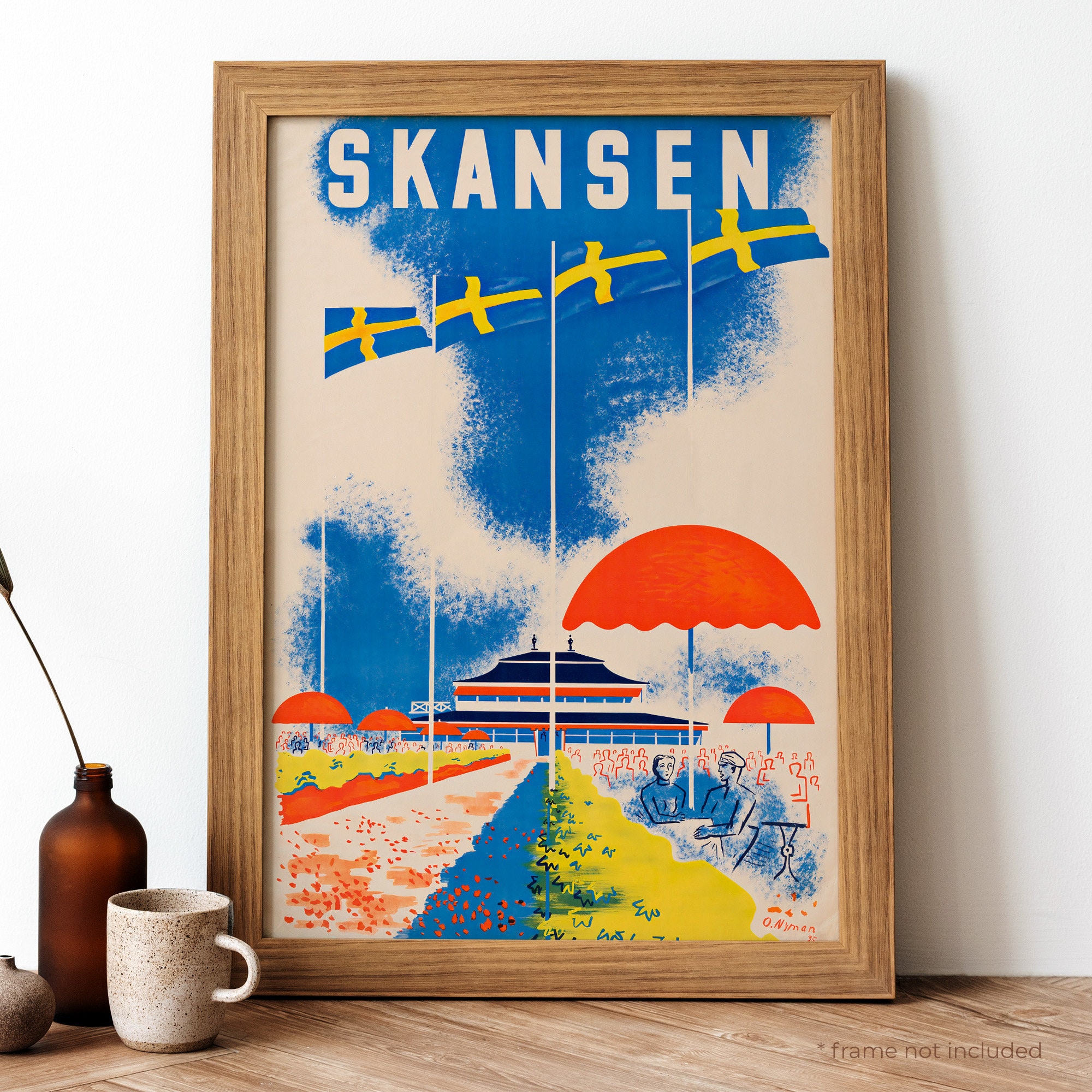 Skansen poster - Etsy 日本