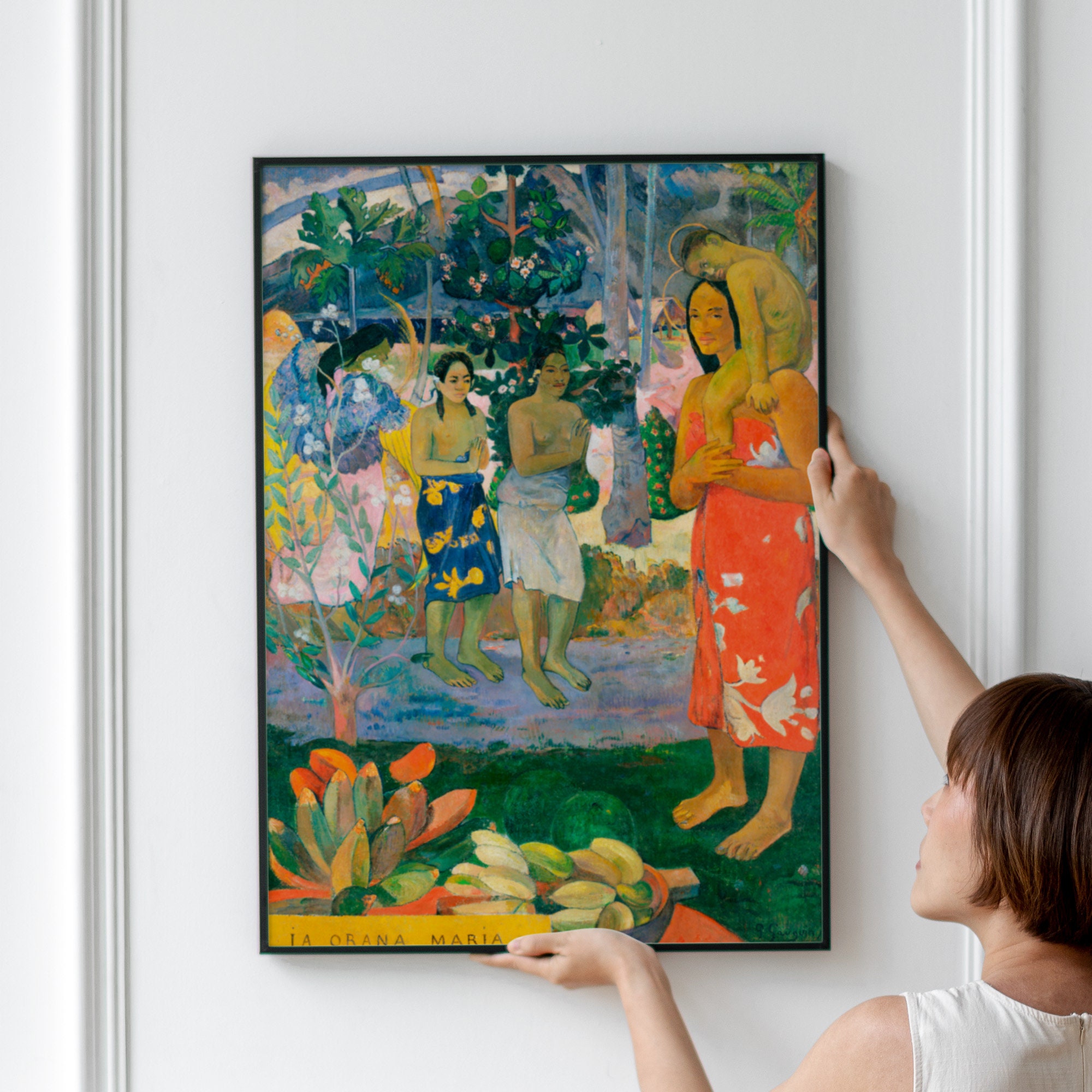 ゴーギャン、【イア・オラナ・マリア：マリアを拝する】 51AKaj74fGL