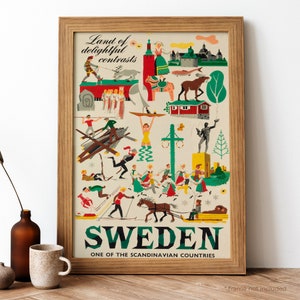 1949 Wood Frame Vintage Poster ポスター ヴィンテージ】【魔法のフレーム】Vintage Wooden Frame ウッド