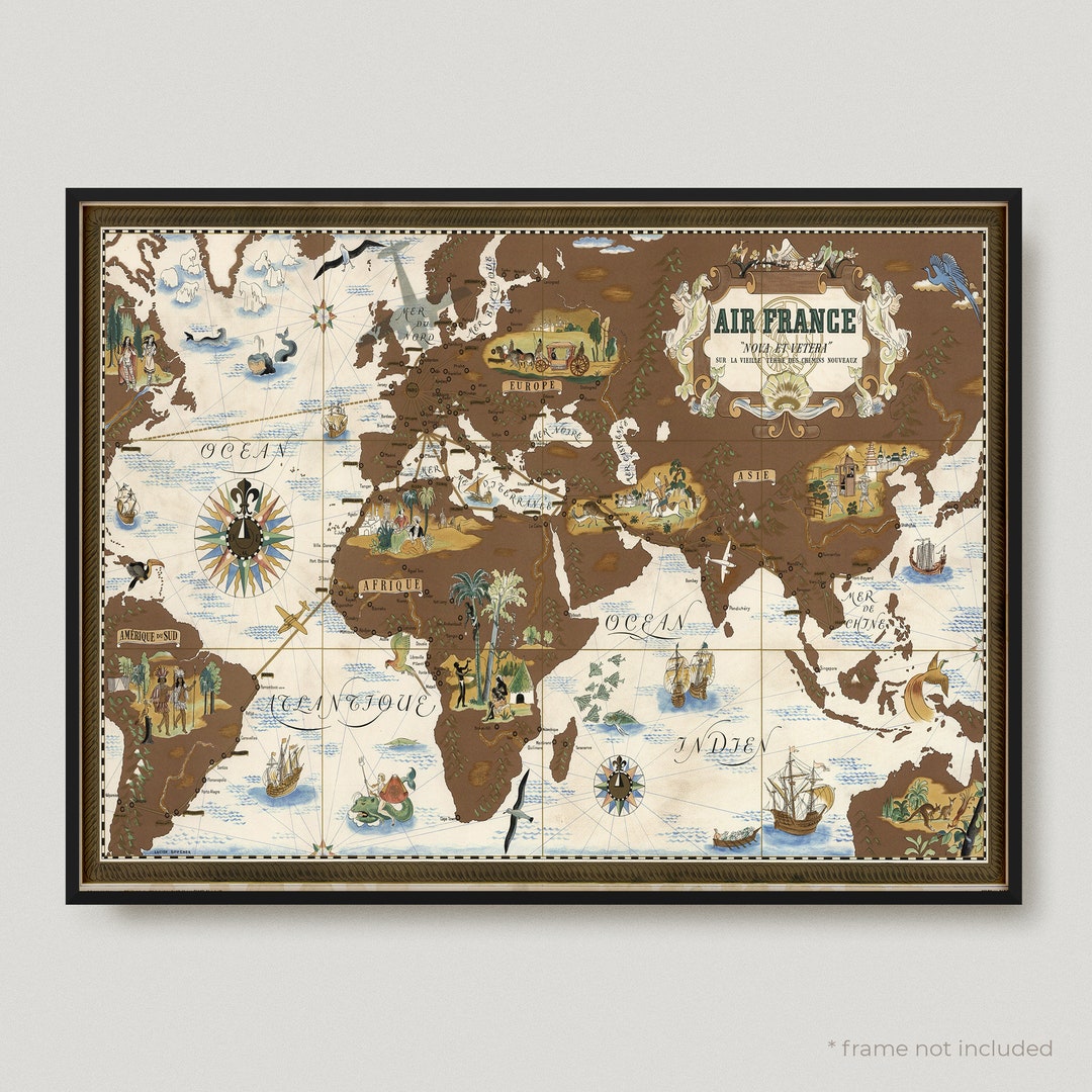 額装品　西洋古地図　1664年　J.ブラウ　ウェールズ・モンゴメリー州 il_1080xN.3337453418_2ima.jpg