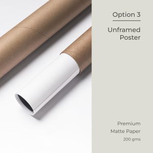 a roll of brown paper next to a roll of white paper