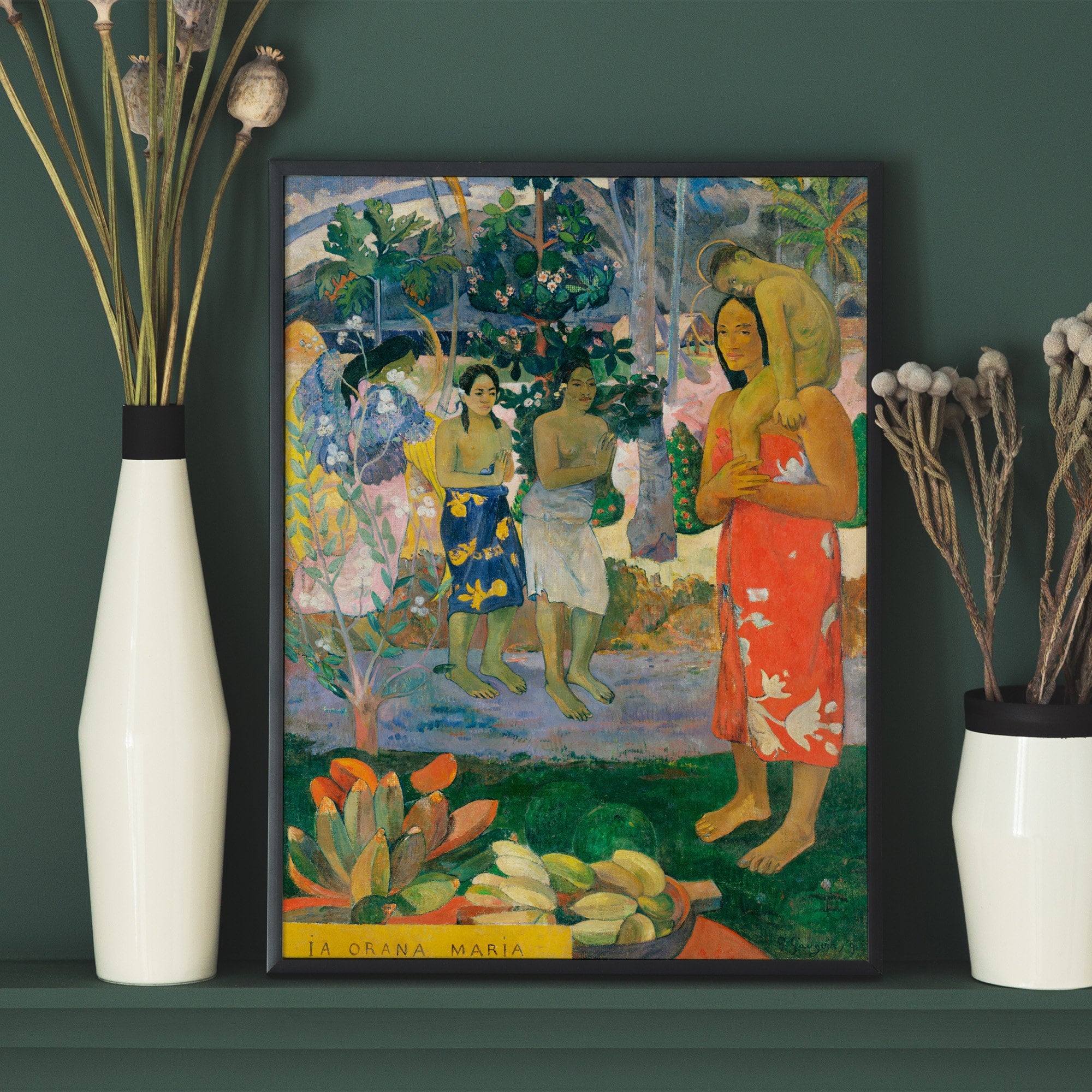ポール・ゴーギャン作「アヴェ・マリア（イア・オラナ・マリア
