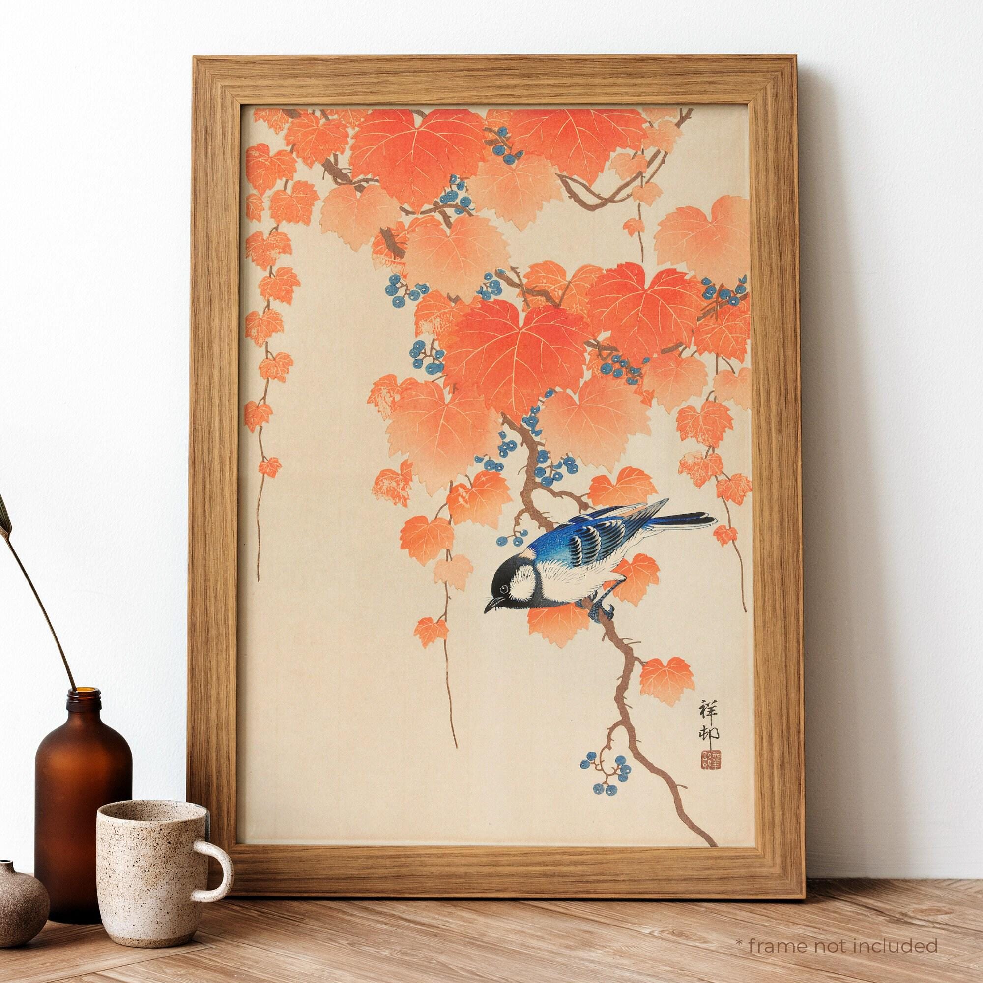 Japanese Gallery Wall, Set of Vintage Japanese Prints, Japanese