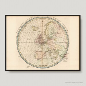 1979 ヨーロッパの政治、歴史、天文学、商業のチャート、ヨーロッパのアンティーク地図、古い地図、ビンテージヨーロッパ地図 | MP78