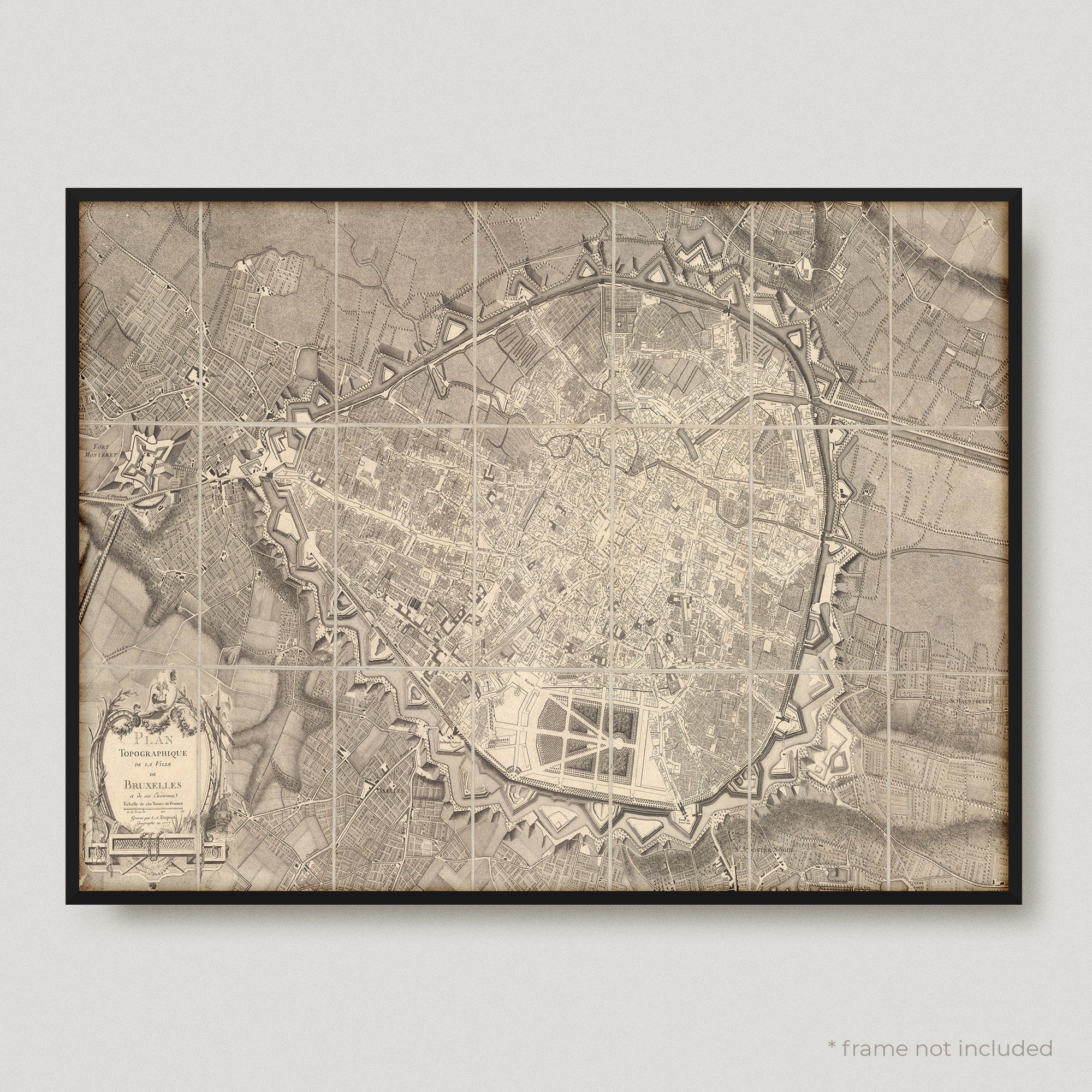 Old City Plan - Etsy