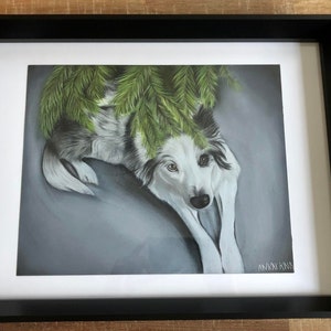 Portrait personnalisé de votre animal aux pastels secs, cadeaux, amoureux des animaux, perte de son animal image 8