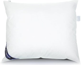 90 Percent Goose Down/10 Percent Delicate Feather, 100 Percent Cotton Cover 233TC - Indulge in Serenity with the Eleganza Down Pillow