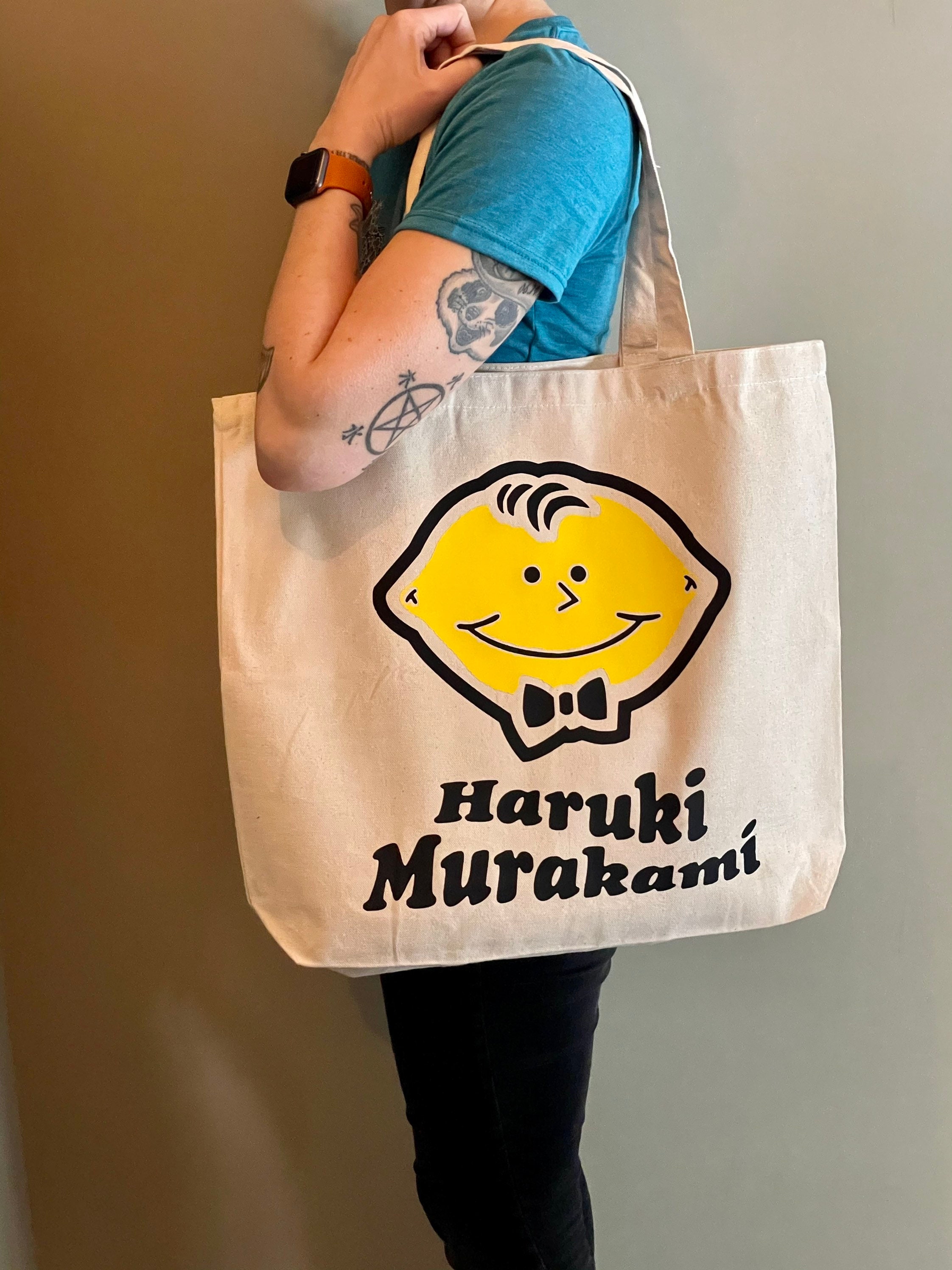 Takashi Murakami Kaikai Kiki Perrier Water Logo Tote Bag – THE-ECHELON