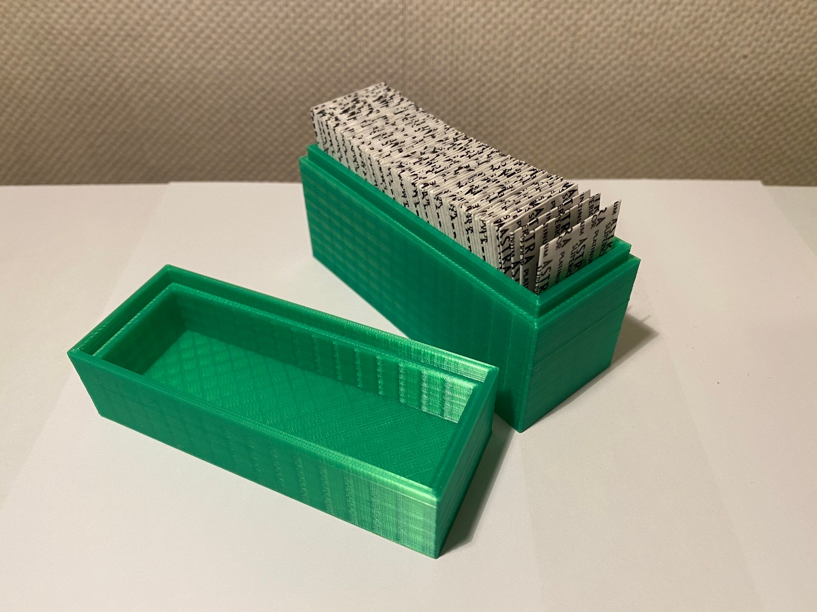 Double Edged Razor Blade Storage Box Etsy UK