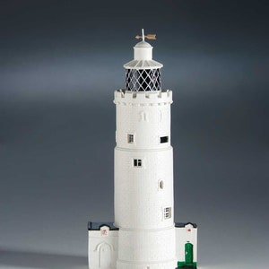 Modelo del faro de Littledart Punto de partida Inglaterra