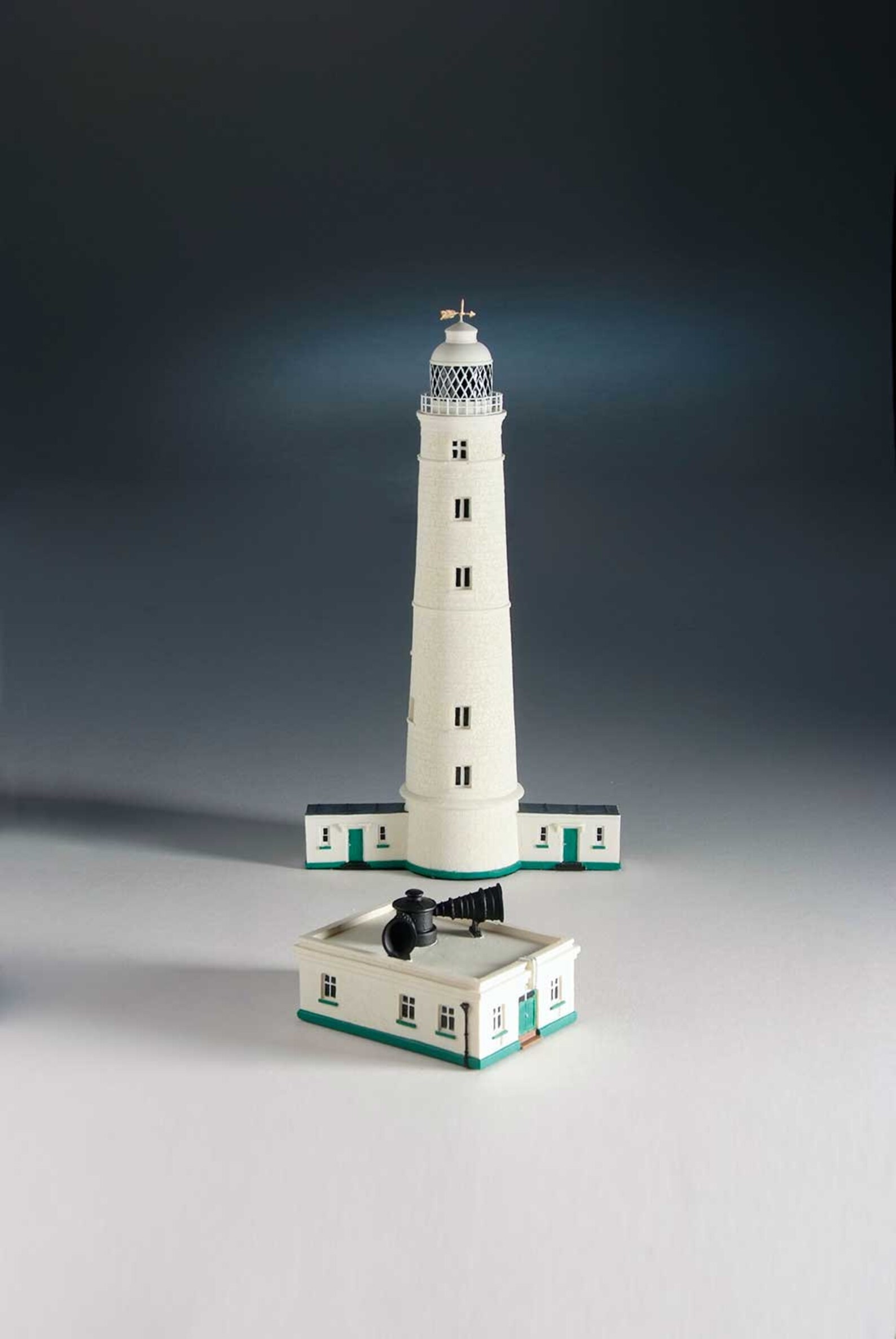 Littledart Lighthouse Model of Nash Point Wales United Kingdom Etsy UK