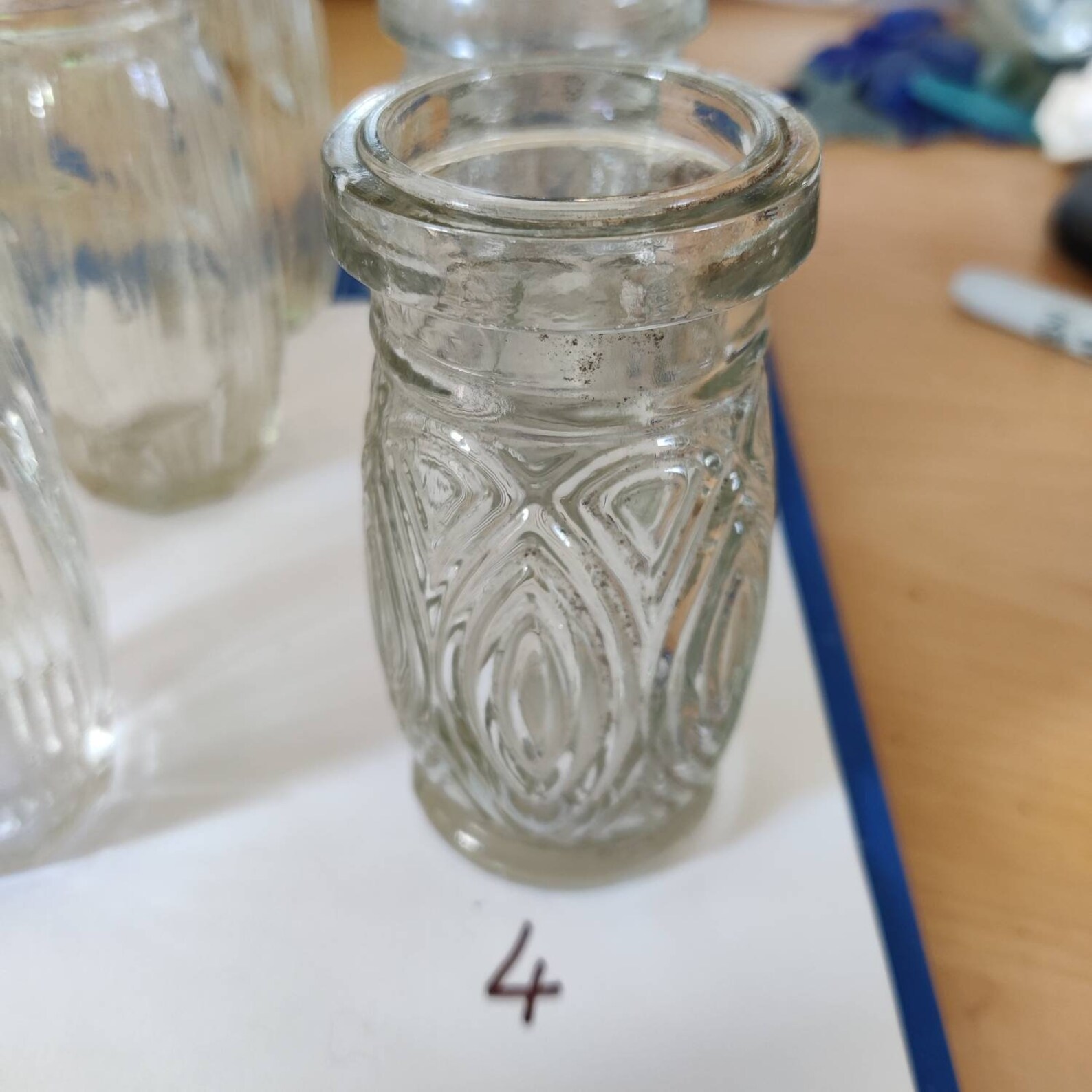 Vintage glass Meat Paste jar dug from a 1930s40s dump in Etsy