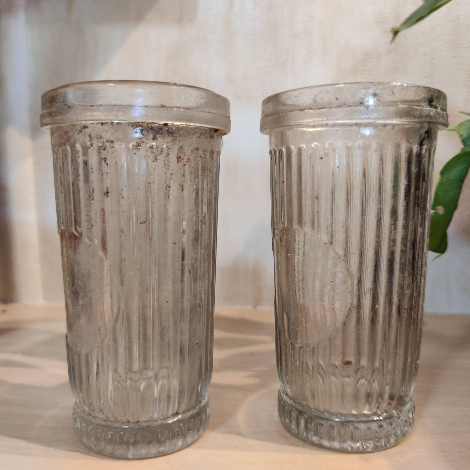 Vintage glass Meat Paste jar dug from a 1930s40s dump in Etsy