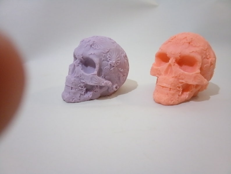Beautiful Skull Novelty Soap Halloween soap Sugar Skull Sugar Skull Soap