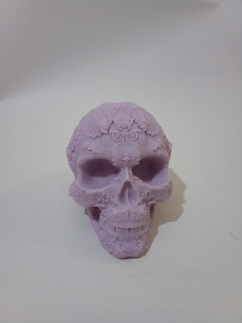 Beautiful Skull Novelty Soap Halloween soap Sugar Skull Sugar Skull Soap