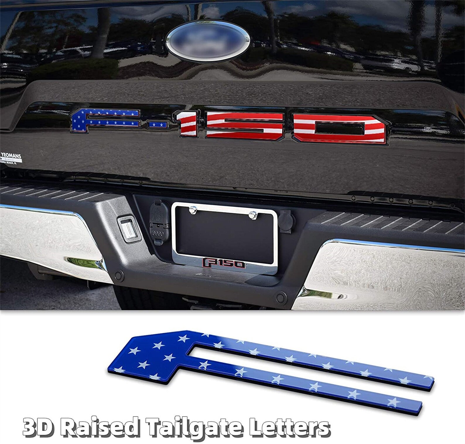 Replace Tailgate Emblem On F150