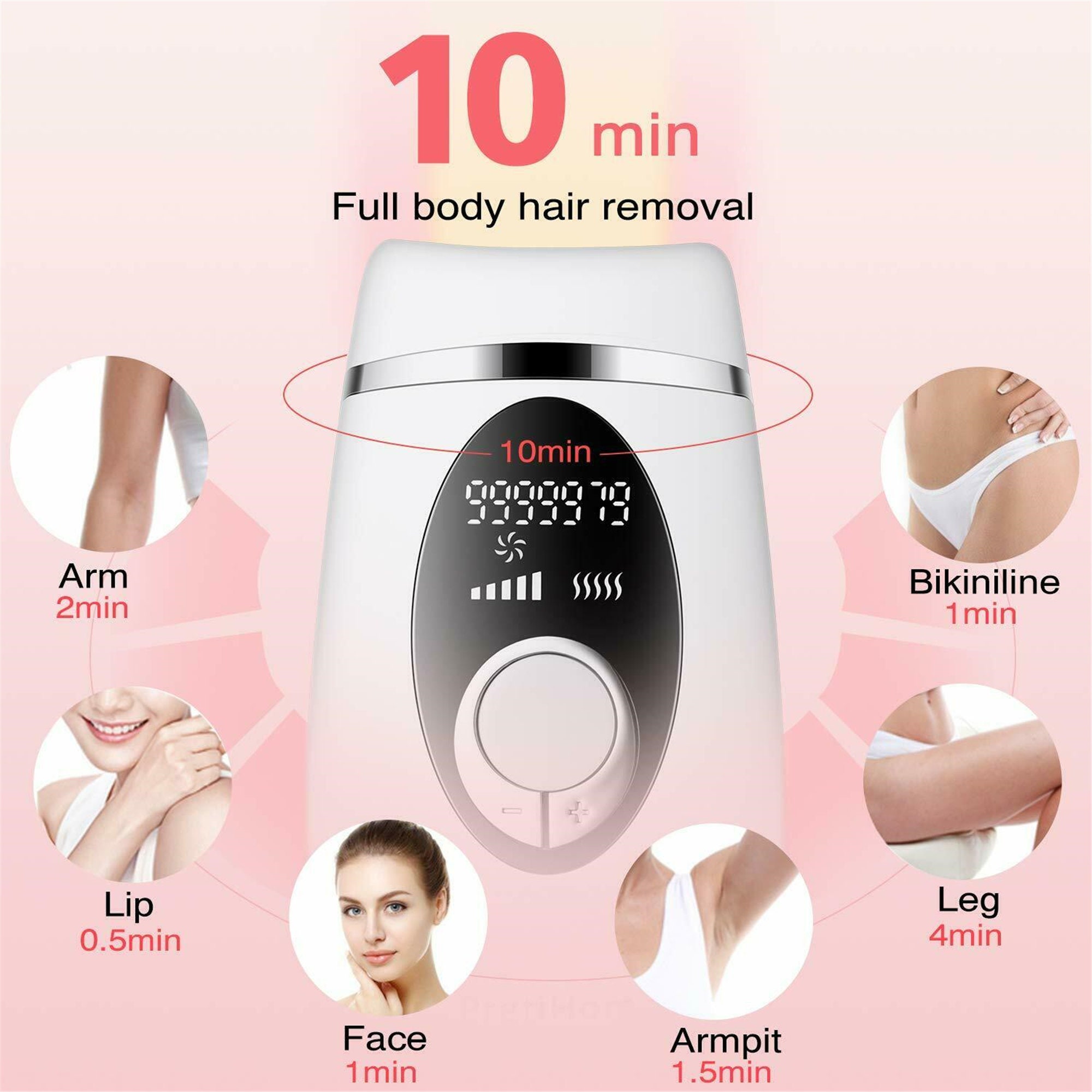 Permanent Hair Removal IPL Hair Removal System for Facial Etsy