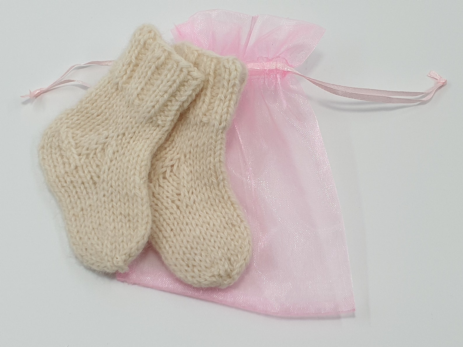 Baby Wool Socks / Hand Knitted Wooll Socks / Newborn Socks / | Etsy
