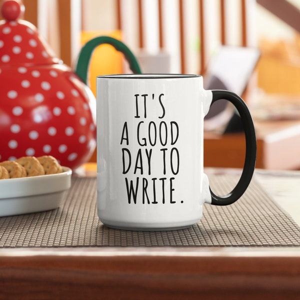 Writer Mug New Author Gifts, Its A Good Day To Write | Author Writer Gifts | Writer Mugs Best Friend Present Writer Birthday