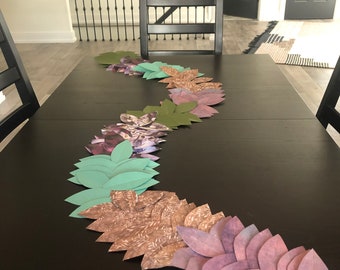 Guirlande de feuilles de papier