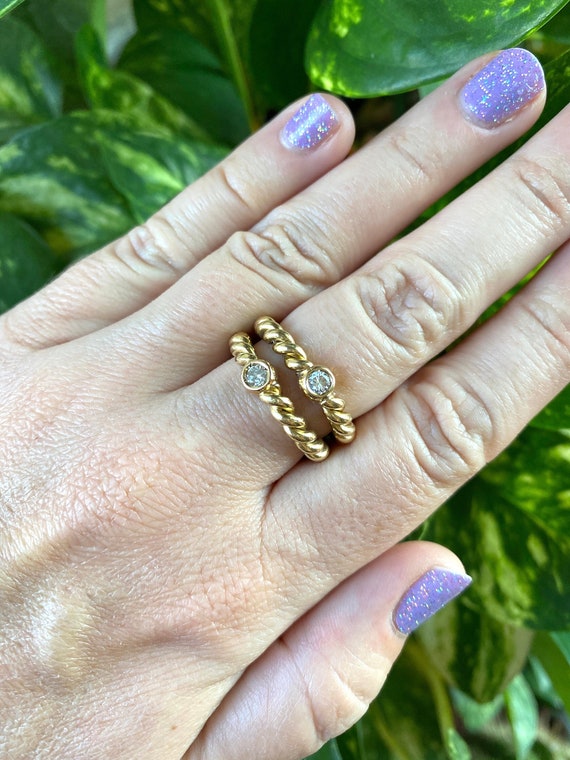 Elegant Promise Ring Flower Design Plated Engagement / - Temu