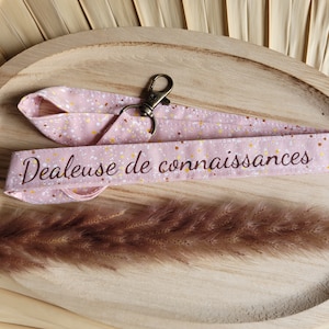 Meesteres - Nekband/ cadeau-idee voor oppas/sleutelhanger voor oma/sleutelhanger/polsband/nekband/badgelanyard.