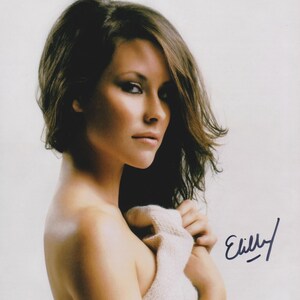 Evangeline Lilly Authentic Original Hand Signed Autographed 8x10 photo with a Certificate of Authenticity CoA Card and Full Signing Details