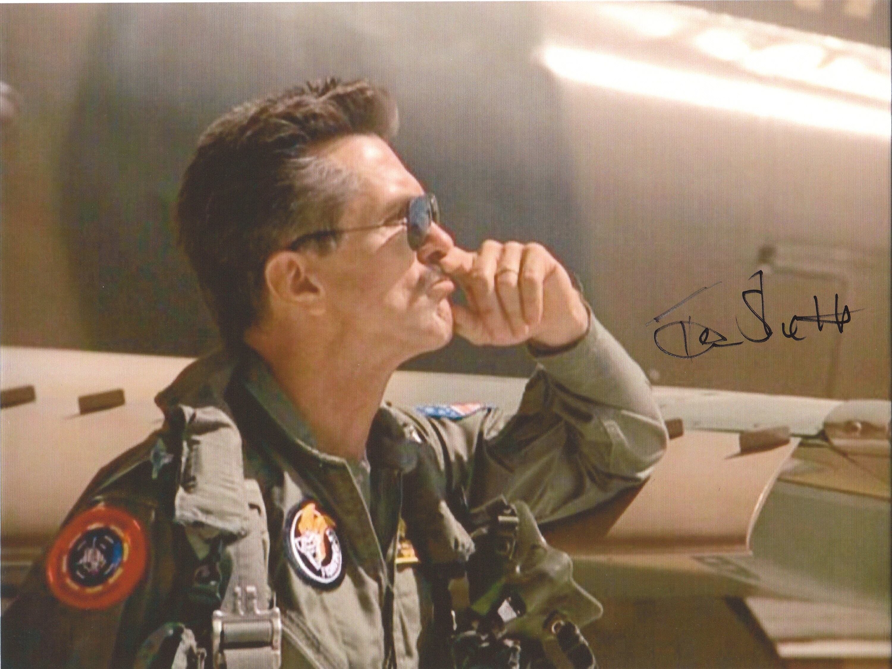 Tom Skerritt 'Top Gun' Autographed 8x10 photo Etsy