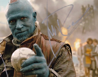 Michael Rooker ‘Guardians of the Galaxy’ Yondu Autographed 7x8 photo with Full Signing Details