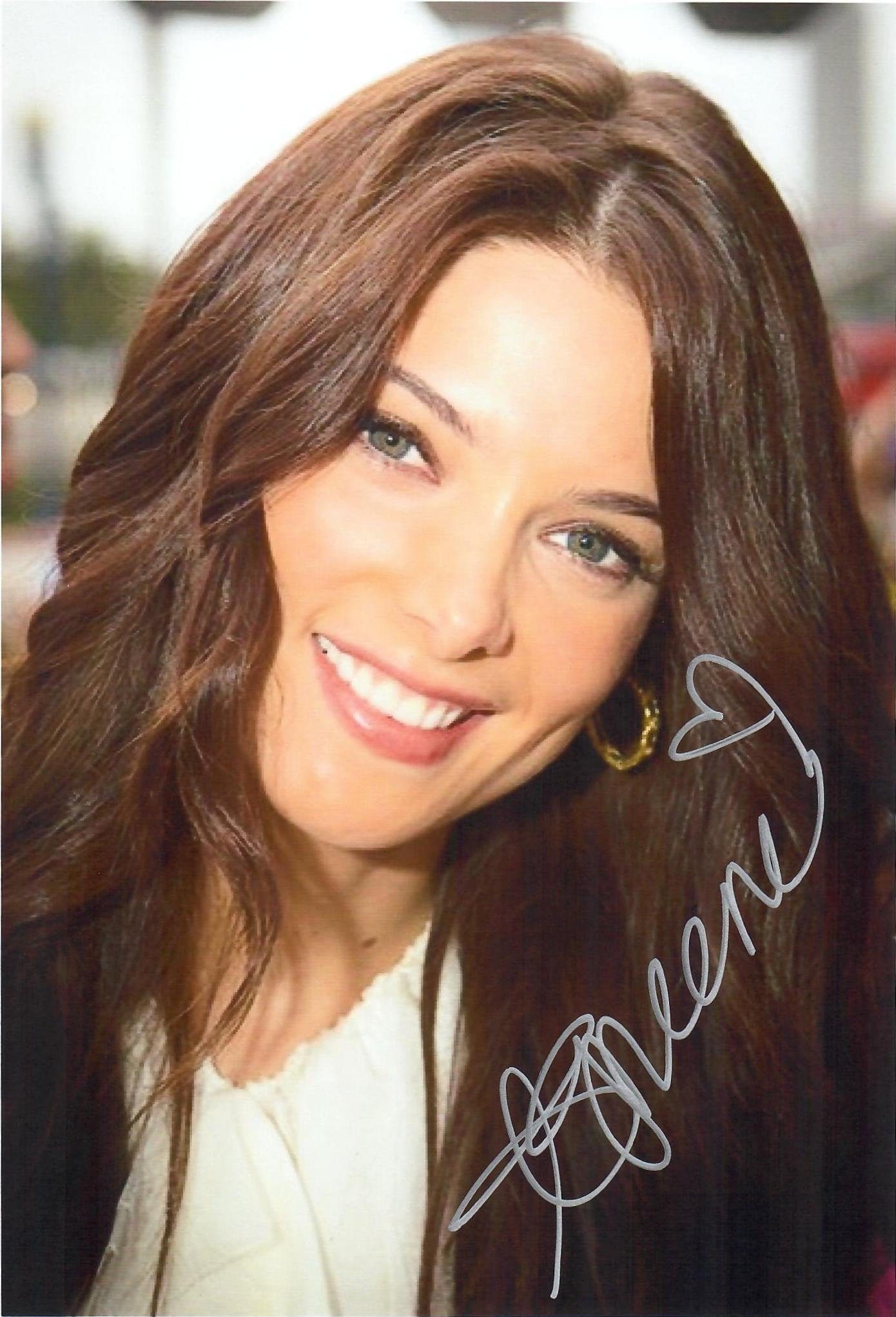 Ashley Greene Authentic Original Hand Signed Autographed 8.5x11
