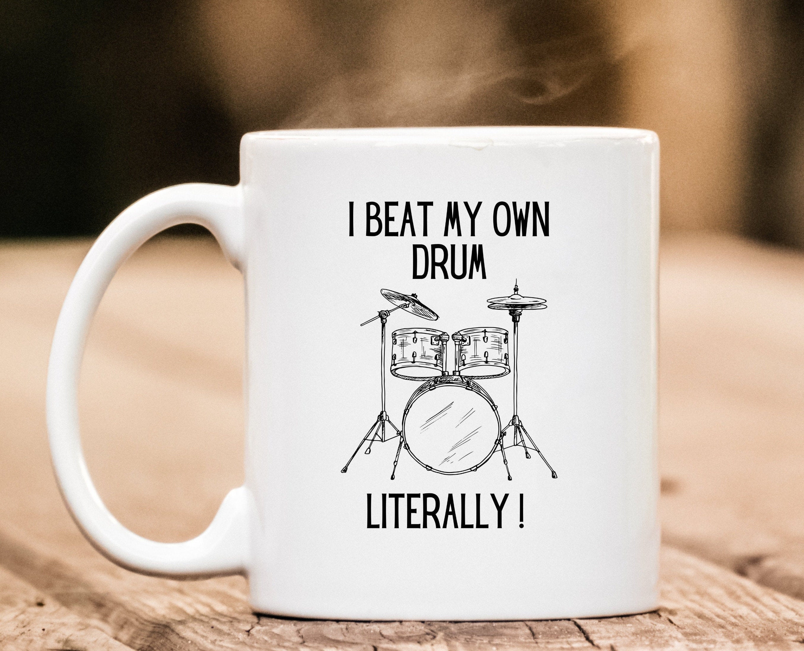 Gift ideas for drummer gift for drummers Mugs for drummers Etsy