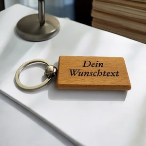 keychain personalized with laser engraving