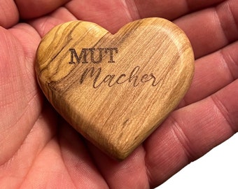 Flatteur à main MUT maker en bois d'olivier personnalisé