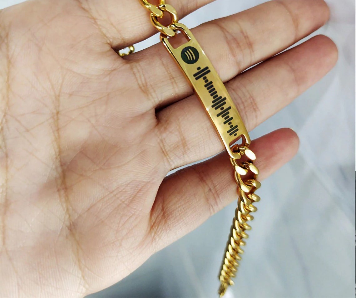 Spotify Song Code Bracelet Personalized Music Spotify Code