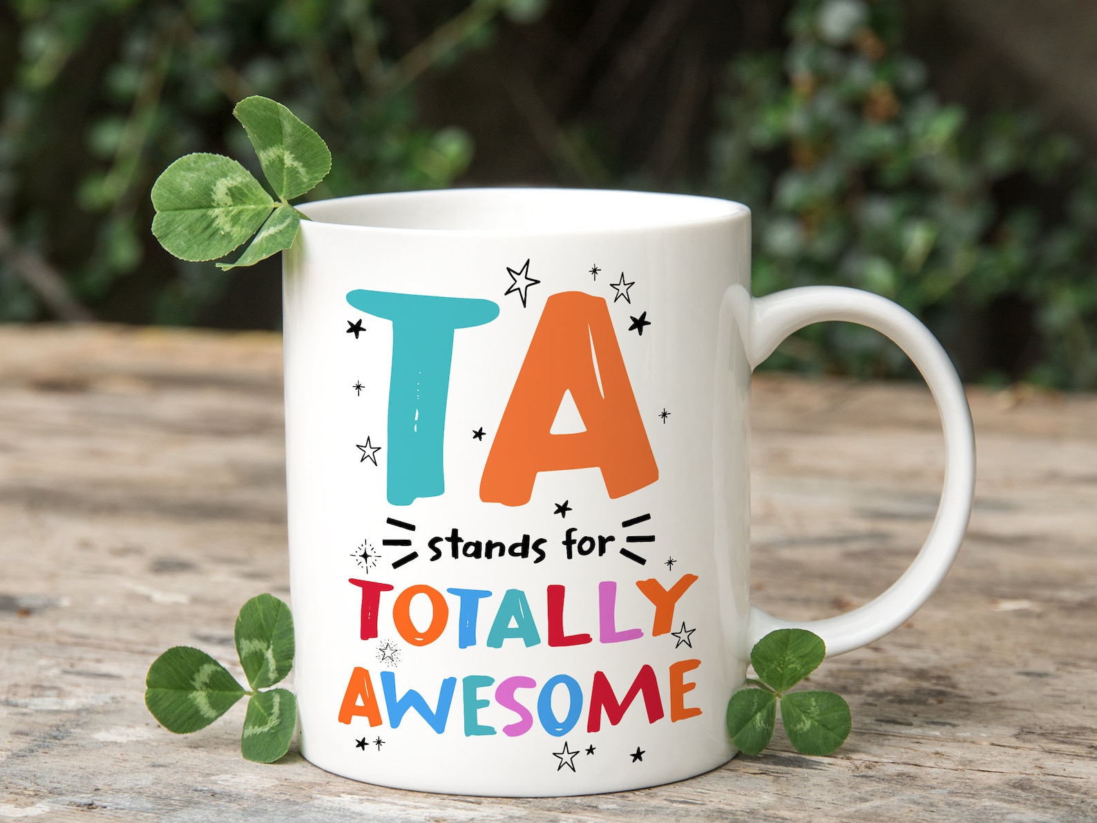 TA Stands For Totally Awesome Mug TA Appreciation Gifts TA Etsy