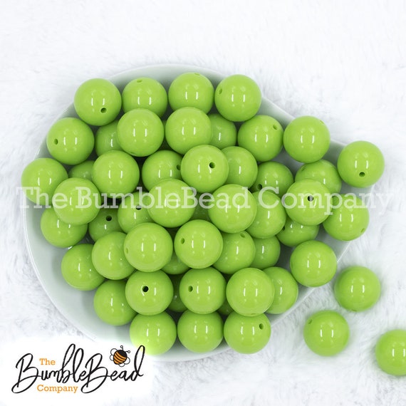 20mm White Solid Bubblegum Beads, Acrylic Gumball Beads in Bulk, 20mm  Beads, 20mm Bubble Gum Beads, 20mm Shiny Chunky Beads 