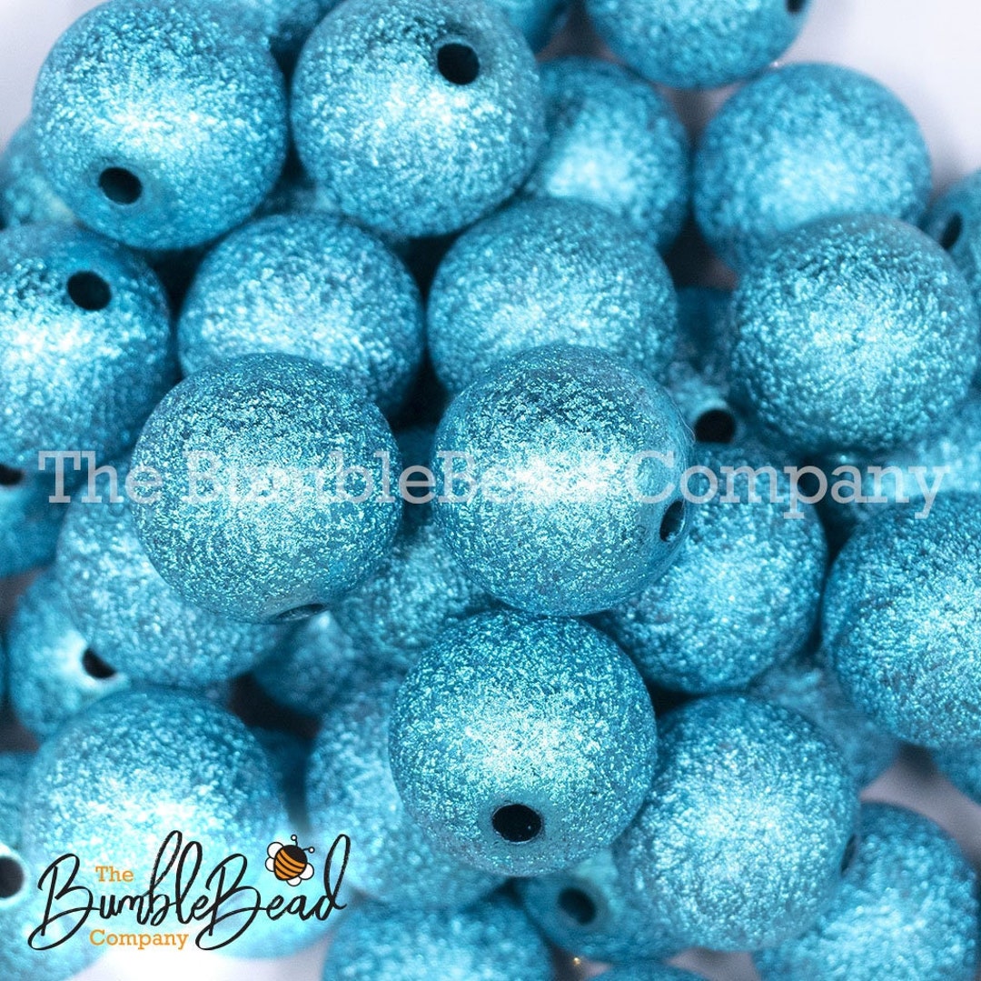 PASTEL Pink Blue BUBBLEGUM BEADS 20mm - 5 - Chunky Beads, Bubble Gum B –  Posh Glitter, LLC