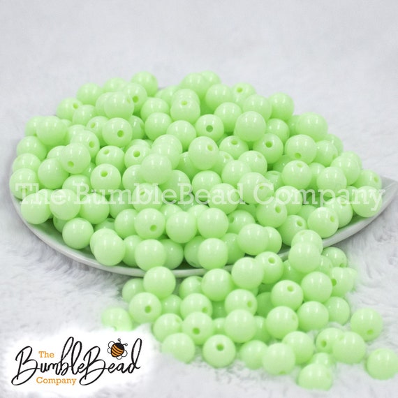 Solid Gumball Bead Set - 20 Solid Gumball Bead Set - 20