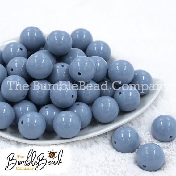 20mm White Solid Bubblegum Beads, Acrylic Gumball Beads in Bulk, 20mm Beads,  20mm Bubble Gum Beads, 20mm Shiny Chunky Beads 