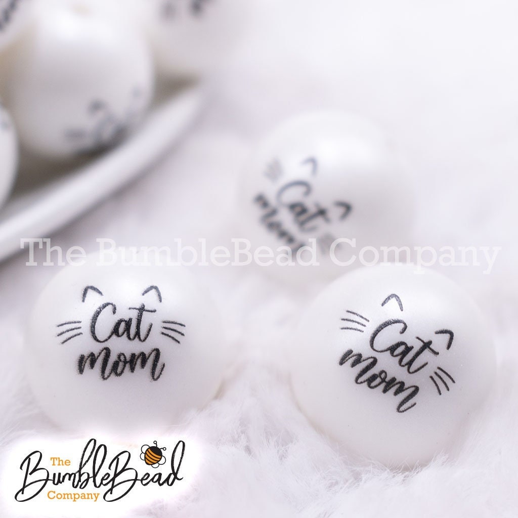 Cat Mom Gumball Beads -81 Cat Mom Gumball Beads -81